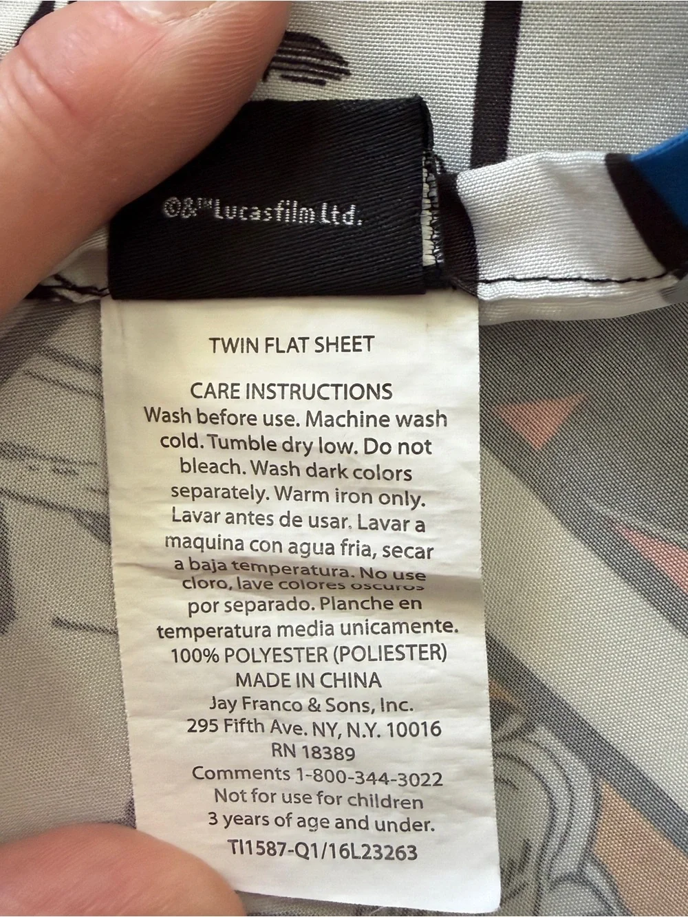 Star Wars Characters Twin Sheet Set